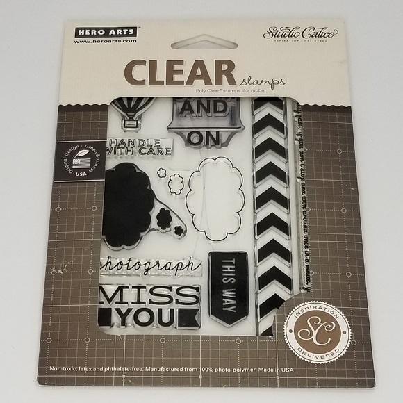 Studio Calico Hero Arts Clear Photopolymer Stamp Sets- New in Original Packaging - Picture 6 of 11